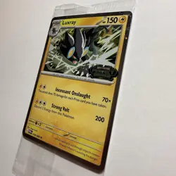 Pokemon TCG Mega Evolution Perfect Order Luxray Stamped 028/088 Best Buy Promo - Image 2