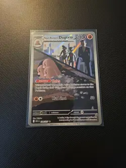 Pokemon TCG Team Roket's Dugtrio 239/217 Illustration Rare Ascended Heroes - Image 1