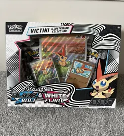 Pokemon TCG Victini Illustration Collection Black Bolt/White Flare Sealed✅ - Image 1
