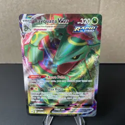 Rayquaza VMAX Ultra Rare 102/159 Sword & Shield Crown Zenith Pokemon TCG Card NM - Image 1