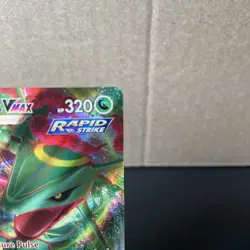 Rayquaza VMAX Ultra Rare 102/159 Sword & Shield Crown Zenith Pokemon TCG Card NM - Image 2