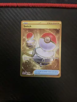 Pokemon TCG Switch Scarlet & Violet - 151 206/165 Holo Hyper Rare NM - Image 1