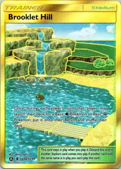 Pokemon TCG Brooklet Hill SV88/SV94 Hidden Fates: Shiny Vault Holo NM (SKU 1-4) - Image 1