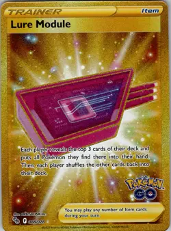 Lure Module (Secret) Secret Rare Pokemon GO 088/078 NM Holo - Image 1