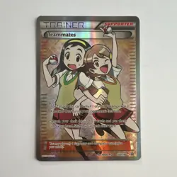 Pokemon Teammates Ultra Rare Full Art Holo XY Primal Clash 160/160 Trainer Card - Image 1