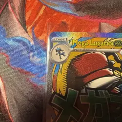 Mega Lucario ex MEP 033 - NM Pokemon Mega Evolution Holo Promo Attack Rare - Image 2