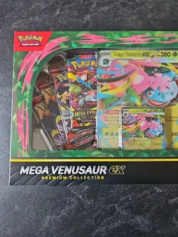 FACTORY SEALED Mega Venusaur ex Premium Collection Pokemon New - Image 2