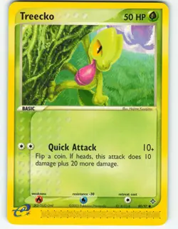 Treecko - 80/97 Dragon - Pokemon TCG - 2003 - Image 1