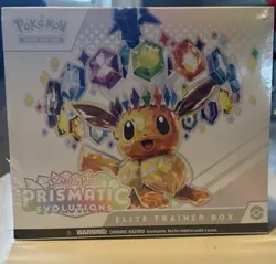 Pokemon TCG Prismatic Evolutions Elite Trainer Box Sealed (not Mint) - Image 1