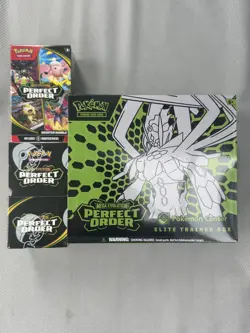 Pokemon Perfect Order! Half Booster Box, Pokemon Center ETB & Booster Bundle - Image 1