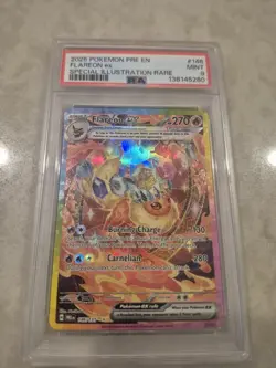 Flareon EX 146/131 Prismatic Evolutions SIR PSA 9 Pokemon TCG English MINT Sir - Image 1