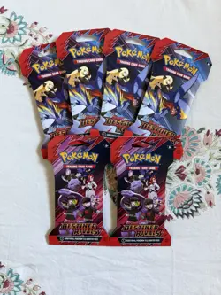 (Lot of6) SEALED Pokemon TCG: Destined Rivals Sleeved Booster Packs. BRAND NEW!! - Image 1