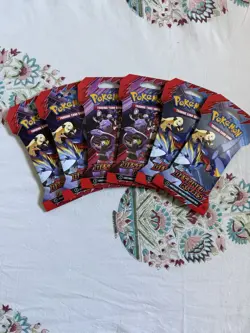 (Lot of6) SEALED Pokemon TCG: Destined Rivals Sleeved Booster Packs. BRAND NEW!! - Image 2
