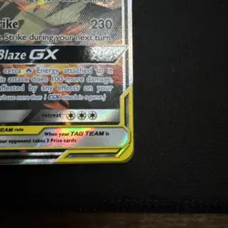 Pokemon Reshiram & Charizard GX SM201 Promo TAG TEAM Holo SM Set 270HP English - Image 2