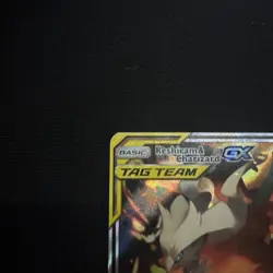 Pokemon Reshiram & Charizard GX SM201 Promo TAG TEAM Holo SM Set 270HP English - Image 4