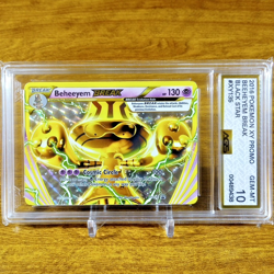 Pokemon XY Black Star Promo Beeheyem XY135 135 AGS Gem-MT 10 Holo Rare 2016 - Image 1