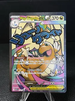 Mega Dragonite ex 271/217 Ascended Heroes Full Art Holo Secret Rare Pokemon NM - Image 1