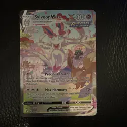 Pokemon Sylveon VMAX Secret Rare Full Art 212/203 Evolving Skies 310 HP - Image 1