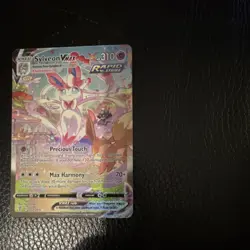 Pokemon Sylveon VMAX Secret Rare Full Art 212/203 Evolving Skies 310 HP - Image 2
