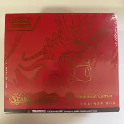 Scarlet and Violet Base Set Pokemon Center Exclusive ETB (Koraidon) New - Image 1