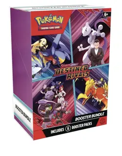 Pokemon Scarlet & Violet Destined Rivals Booster Bundle Box - 6 Booster Packs - Image 1