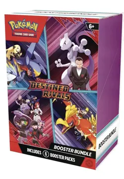 Pokemon Scarlet & Violet Destined Rivals Booster Bundle Box - 6 Booster Packs - Image 2