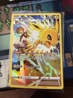 Jolteon TG04/TG30 Holo Brilliant Stars Trainer Gallery Pokemon - Image 1