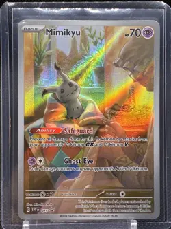 Pokemon TCG Mimikyu Scarlet & Violet Promo Pokemon Center NM - Image 1