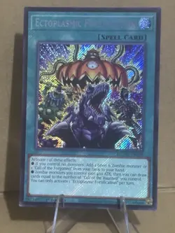 Yugioh Ectoplasmic Fortification MZMU-EN008 Secret Rare 1st Ed NM FREE SHIPPING - Image 1