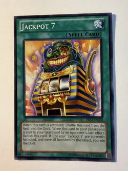 Jackpot 7 PRIO-EN068 Common Unlimited Near Mint Yugioh - Image 1