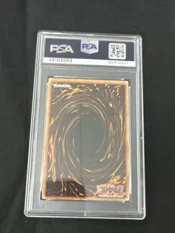 2003 YUGIOH BPT-009 BLUE-EYES WHITE DRAGON SECRET RARE PSA 5 EX - Image 2