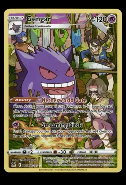 Pokemon TCG Gengar Lost Origin Trainer Gallery Tg06/Tg30 Holo Ultra Rare - Image 1