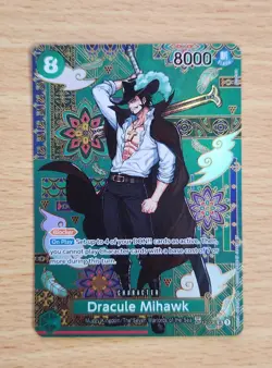 Dracule Mihawk OP12-030 SP OP14 NM OP TCG - Image 1