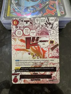 Bandai One Piece CCG Honesty Impact Event Card OPM-018 Koby Rare Trigger OPM - Image 1