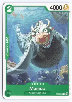 One Piece TCG - Momoo - (OP03-035) Pillars of Strength - English X4 - Image 1