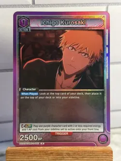 Union Arena Bleach - (Ichigo Kurosaki) UE01BT/BLC-1-040 Rare Foil English - Image 1