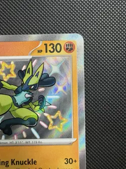 Pokemon TCG Paldean Fates Lucario Holo Rare Card #174/091 NM/M Condition - Image 4