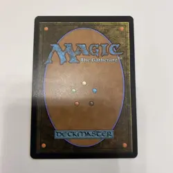 MtG Spell Seeker Foil Borderless CMM BF Blue Magic Card Used - Image 2