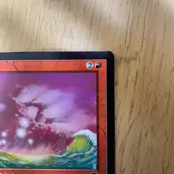 MTG Japanese Foil Thunderbolt Magic The Gathering Card Used Not Played - Image 5