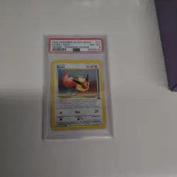 2000 POKEMON PROMO BLACK STAR #11 EEVEE-HOLO PROMO POKEMON LEAGUE PSA 8 - Image 1