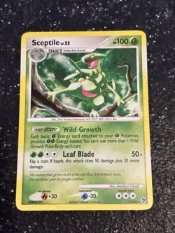 Pokemon TCG Sceptile - 8/106 - Great Encounters Holo - Image 1