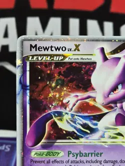 Mewtwo Lvl X (Level X) Holo Black Star Promo DP28 Diamond Pearl Pokemon TCG - Image 2