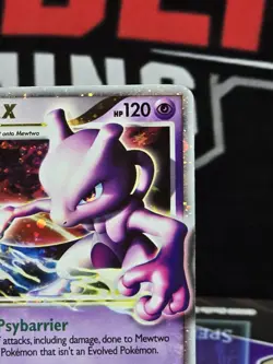 Mewtwo Lvl X (Level X) Holo Black Star Promo DP28 Diamond Pearl Pokemon TCG - Image 3