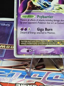 Mewtwo Lvl X (Level X) Holo Black Star Promo DP28 Diamond Pearl Pokemon TCG - Image 5
