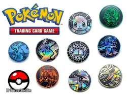 Authentic Pokemon TCG Collector Plastic Coins - Image 1