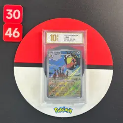 Pokemon Chinese Scarlet & Violet Farigiraf CSV3C 137/130 AR Grade10 - Image 1
