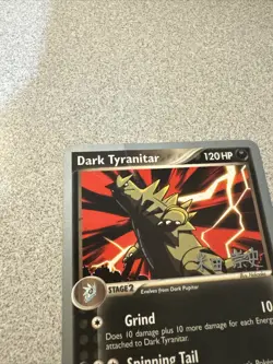 Dark Tyranitar - 19/109 - Pokemon World Championships Deck 2005 Yoneda MP - Image 2