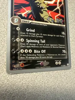Dark Tyranitar - 19/109 - Pokemon World Championships Deck 2005 Yoneda MP - Image 3
