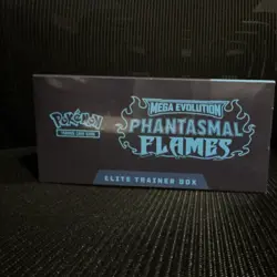 Pokemon Mega Evolution Phantasmal Flames Elite Trainer Box FACTORY SEALED - Image 3