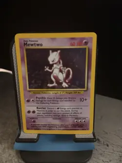 1999 Pokemon TCG Mewtwo Base Set Holo Unlimited Holo Rare - Image 1